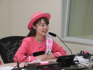 ラジオ出演の様子