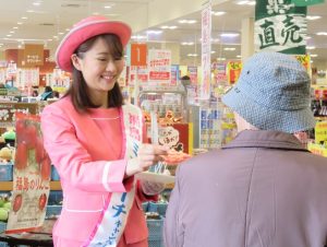 試食PRの様子